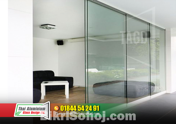 Office Thai Glass Petition  Cutting Wall Glass Spider Glass